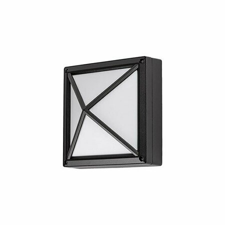 KUZCO LIGHTING High Powered LED Exterior Surface Mount Fixture EW1506-BK